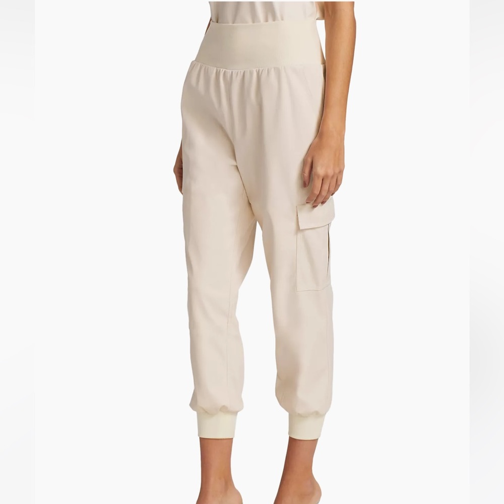Cinq à Sept Giles Faux-Leather Cargo Pants